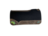 30x30 3/4" Kush Black Wool Saddle Pad (112007)