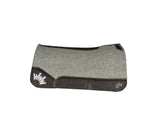 32x32 1.25" Kush Gray Wool Saddle Pad (#112188)