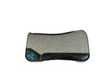 32x32 1" Gray Kush Open Petite Wither Fleece Saddle Pad (#112336)