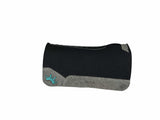 32x32 3/4" Kush Black Wool Saddle Pad (#112355)