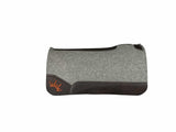 32x32 1" Kush Gray Wool Saddle Pad (#112486)