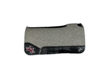 32x32 1" Kush Gray Wool Saddle Pad (#112490)