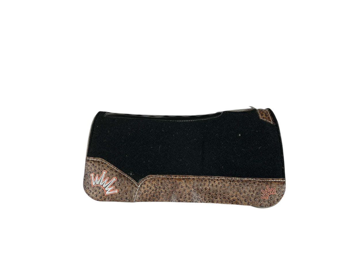 30x30 1" Kush Cadillac Shoulder Only Saddle Pad (#112661)
