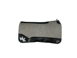 32x32 1.25" Kush Gray Wool Saddle Pad (#112785)
