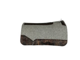 30x30 1.25" Kush Gray Wool Saddle Pad (#112812)