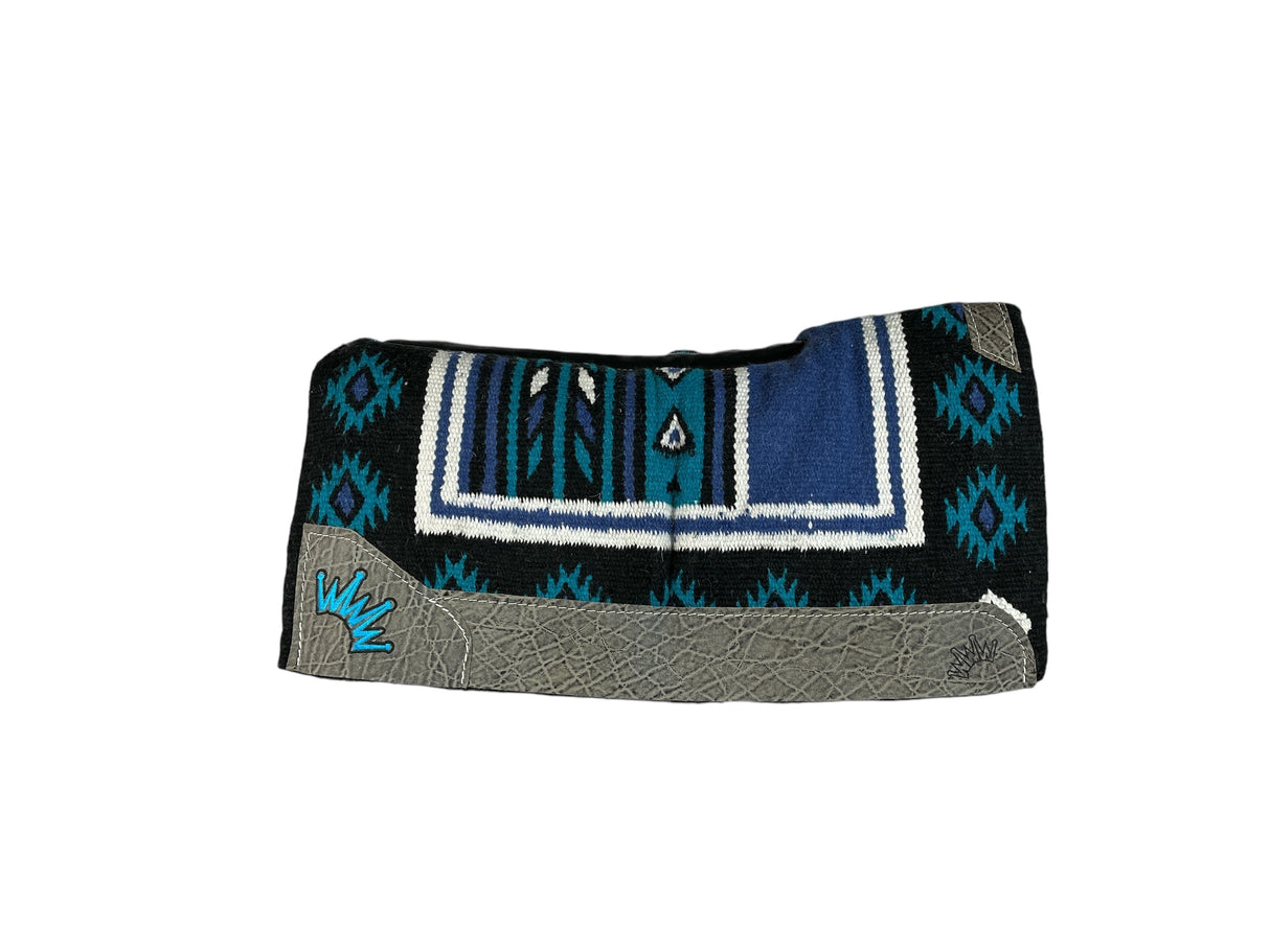 34x36 1" OG Wool Navajo Saddle Pad (#13071)
