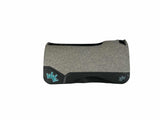 32x32 3/4" Kush Gray Wool Saddle Pad (#113154)