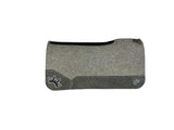 32x32 3/4" Kush Gray Wool Saddle Pad (#113105)