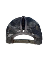 Trucker Hat High Pony Aztec Print