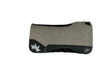 32x32 1" Kush Gray Wool GOOSENECK Saddle Pad (#113234)