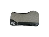32x32 1" Kush Gray Wool OPEN EXTENDED WITHER Saddle Pad (#113238)