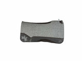 32x32 1" Kush Gray Wool DEEP CONTOUR Saddle Pad (#113261)