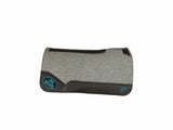 30x30 1.25" Kush Gray Wool Saddle Pad (#113255)