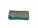 32x32 1" Kush Gray Wool Fleece Saddle Pad (#113329)