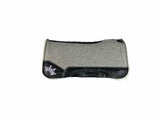 32x32 3/4" Gray Kush Fleece Saddle Pad (#113398)