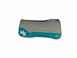 30x30 1" Gray Kush Fleece Saddle Pad (#113414)