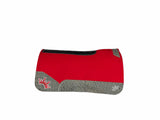 30x30 1" Kush Red Wool Saddle Pad (#114141)