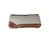 30x30 1.25" Kush Gray Wool Saddle Pad (#114274)