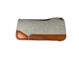 32x32 1.25" Kush Gray Wool Saddle Pad (#114284)