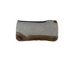 32x32 1" Kush Gray Wool Saddle Pad (#115530)