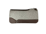 32x32 1.25" Kush Gray Wool Saddle Pad (#115822)