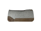 32x32 1.25" Kush Gray Wool Saddle Pad (#115820)