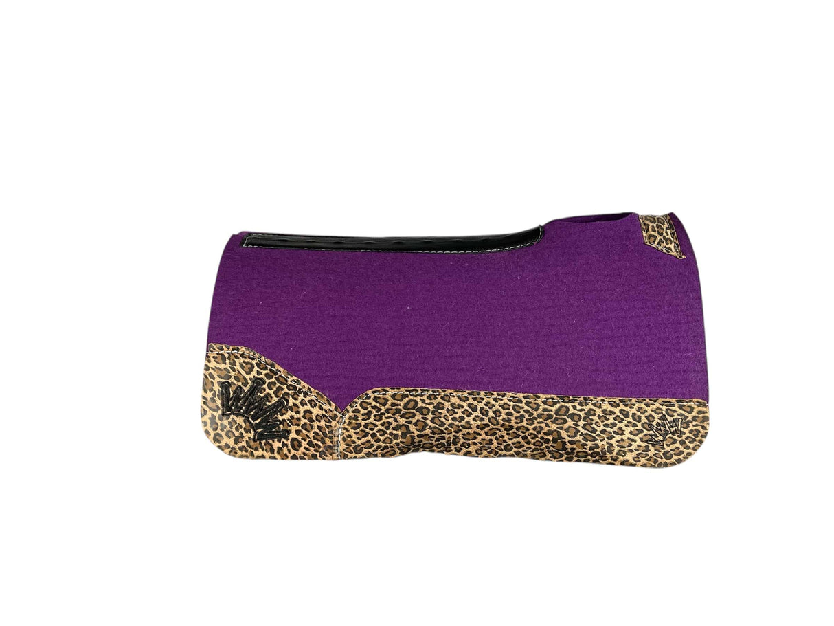 30x30 1" Kush Purple Wool Saddle Pad (#116006)