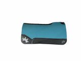 32x32 3/4" Turquoise Kush Wool Saddle Pad (#116251)