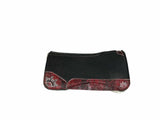30x30 3/4" Black Kush Fleece Saddle Pad (#116394)