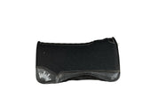 32x32 3/4" Black Kush Fleece Saddle Pad (#116392)