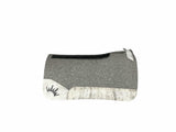 30x30 1.25" Kush Gray Wool Saddle Pad (#116651)