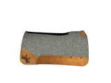 32x32 1.25" Kush Gray Wool Saddle Pad (#116665)