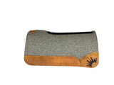 32x32 1.25" Kush Gray Wool Saddle Pad (#116665)