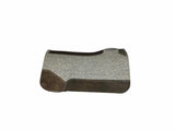 28x28 1.25" Kush Gray Wool Saddle Pad (#116677)