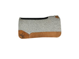 32x32 1.25" Kush Gray Wool Saddle Pad (#117046)