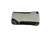 30x30 1.25" Kush Gray Wool Saddle Pad (#117049)