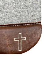 32x32 1" Gray Kush Wool Saddle Pad (#122455)