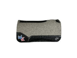 28x28 3/4" Kush Gray Wool Saddle Pad (#117536)