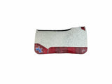 32x32 1.25" Kush Gray Wool Gooseneck Saddle Pad (#120271)