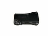 28x28 1" Black Kush Fleece Saddle Pad (#120285)