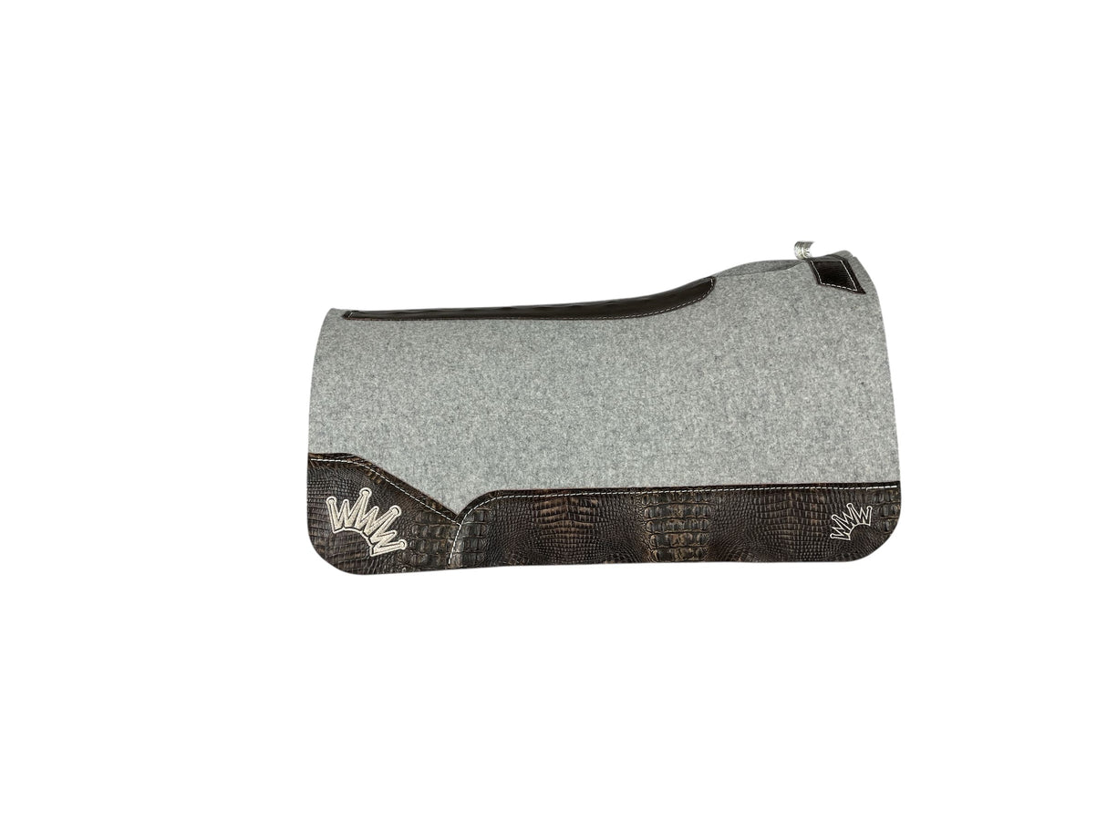 32x32 1.25" Kush Wool Saddle Pad (#121432)