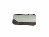 30x30 1.25" Gray Kush Wool Saddle Pad (#122372)