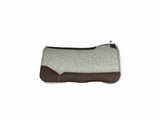 32x32 1" Gray Kush Fleece Saddle Pad (#122413)