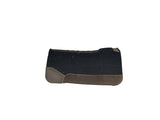 32x32 1.25" Black Kush Wool Saddle Pad (#122367)