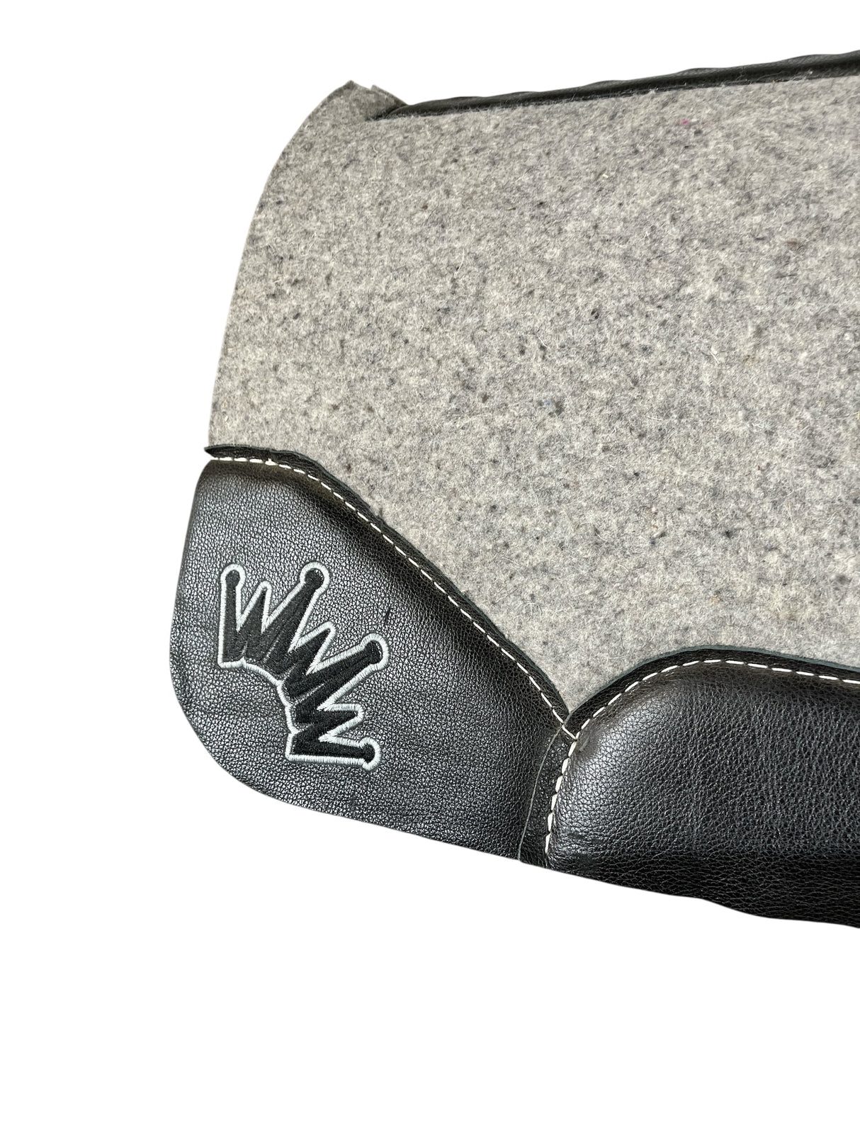 30x30 1" Kush Gray Wool Saddle Pad (#121968)