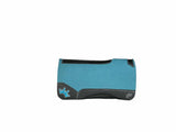 30x30 3/4" Turquoise Kush Wool Saddle Pad (#122726)