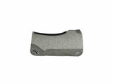 30x30 1" Kush Gray Wool Deep Contour Saddle Pad (#122772)
