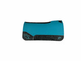 30x30 3/4" Turquoise Kush Wool Saddle Pad (#122777)