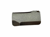 32x32 1" Grey Kush Wool Saddle Pad (#123013)