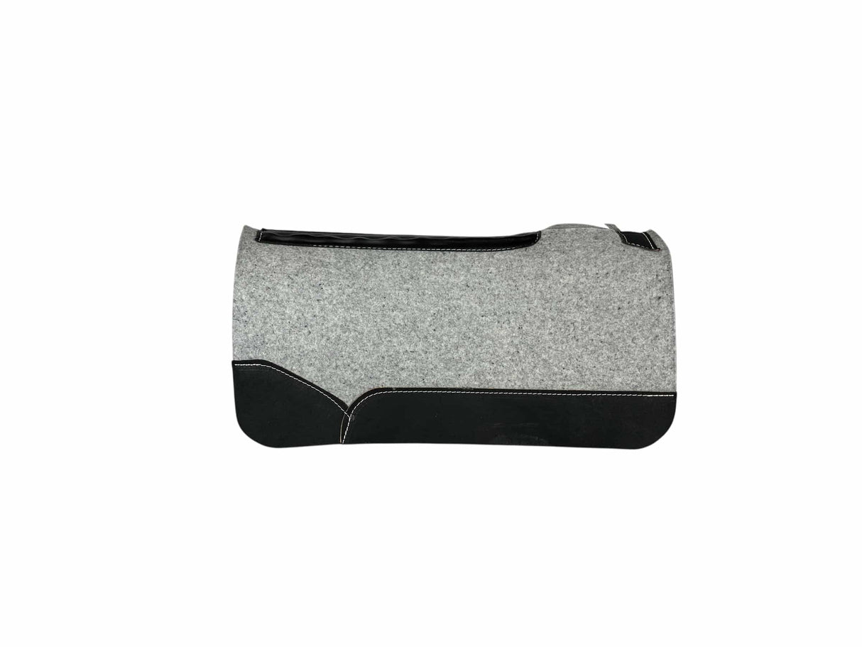32x32 3/4" Kush Gray Wool Saddle Pad (#123007)